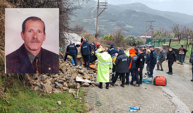 Duvarın altında kaldı, hayatını kaybetti