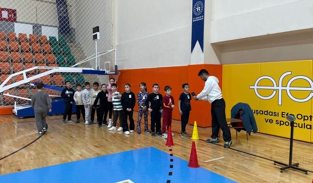 Kuşadası'nda geleceğin sporcuları keşfedildi