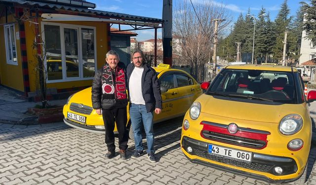 Baba ve oğlunun mutlu günü