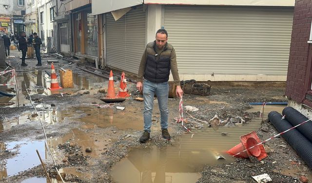 Kuyum atölyesini su bastı