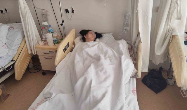 Genç kadın yaşam mücadelesi veriyor