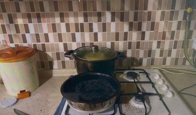 Ocakta yemeği unuttu, hayatını kaybetti