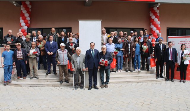 Yapımı tamamlanan Aydın Huzurevi ilk yaşlı kabulünü gerçekleştirdi
