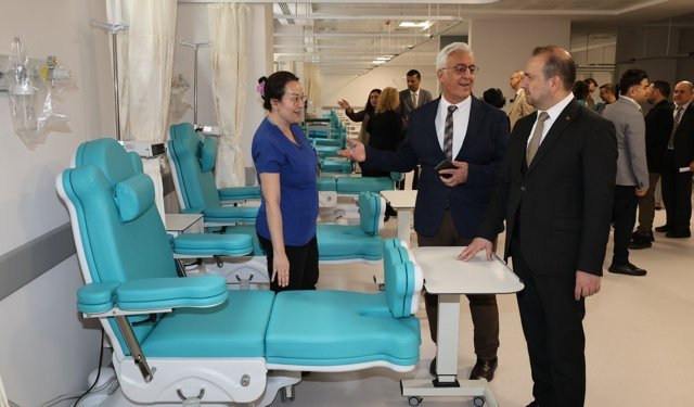 Aydın Şehir Hastanesi’nde inceleme