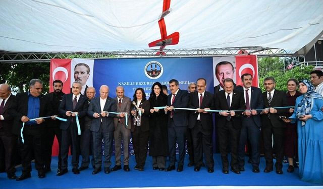 Bakan Tekin, Nazilli'de Erzurumlular Derneği’nin açılışına katıldı