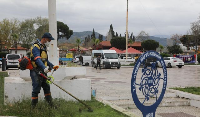 Başkan Çerçioğlu’ndan Germencik ve İncirliova’da yeşil alanlara ‘bahar’ dokunuşu