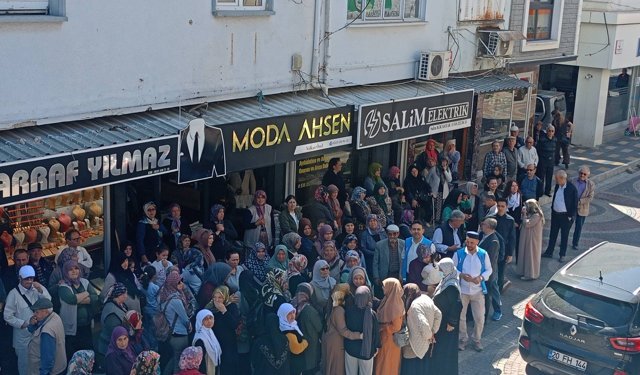 Çine'de hacı adayları dualarla uğurlandı