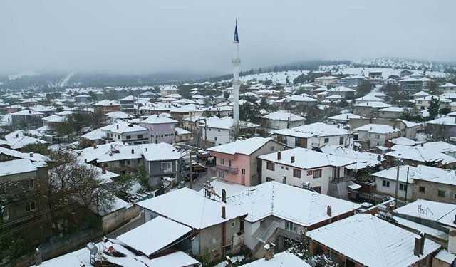 Aydın’ın yanıbaşı karlar altında