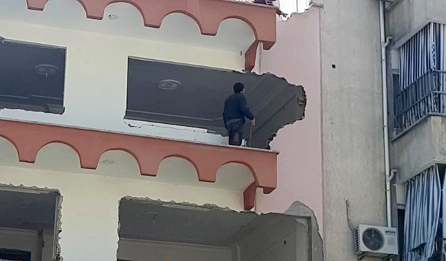 Böyle yıkım mı olur?