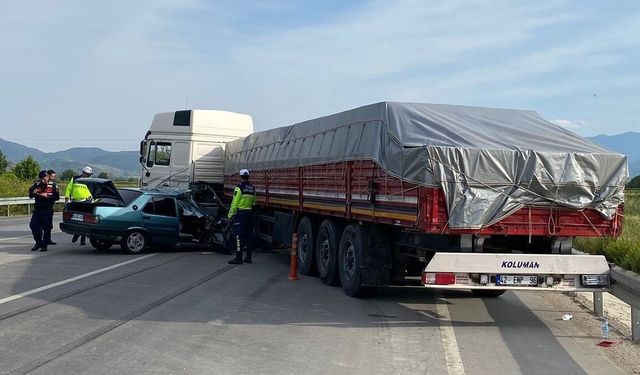 Bozdoğan Nazilli karayolunda kaza