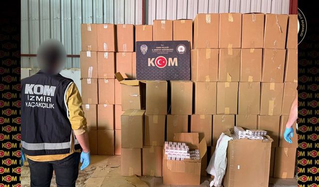 Kaçakçılık şube bastı, 10 milyon liralık ürün ele geçirildi