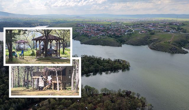 Yeşille mavinin buluştuğu harika tabiat parkı