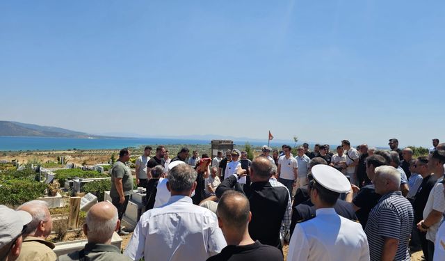 Aydın’da vefat eden astsubaya askeri törenle veda