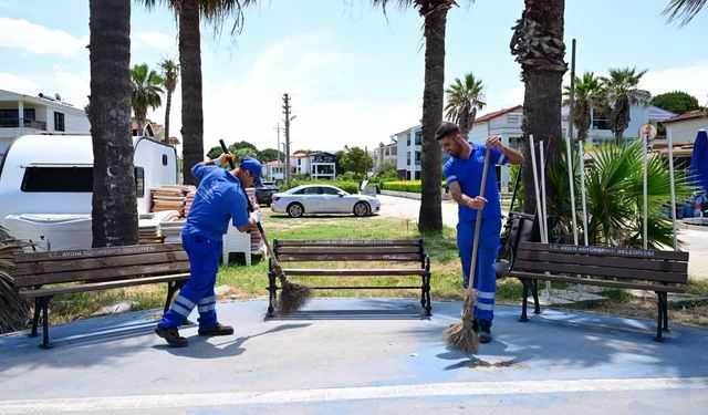 Başkan Çerçioğlu'ndan Kuşadası'nda yoğun çalışma