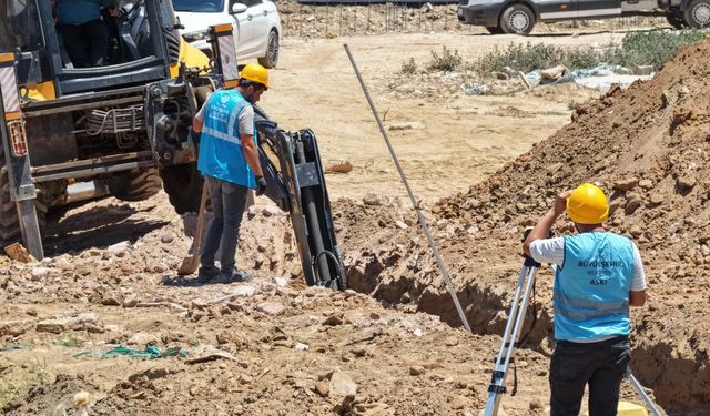 Başkan Çerçioğlu’nun talimatıyla altyapı çalışmaları aralıksız sürüyor