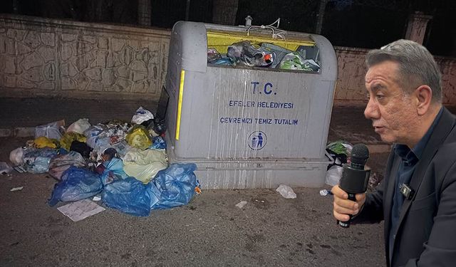 Efeler’de halk sağlığı alarm veriyor, Anıl Yetişkin mikrofonla geziyor