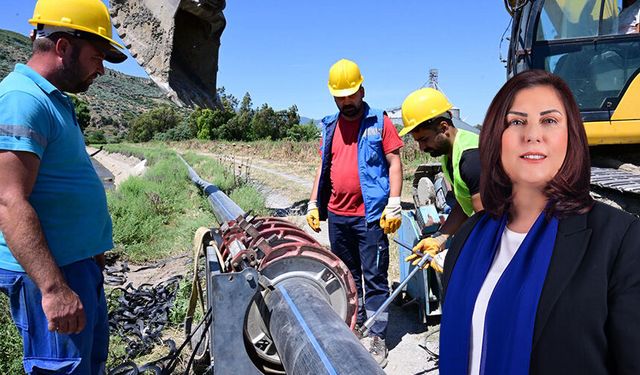 Hizmetin adı Özlem Çerçioğlu! Söke’de altyapı hamlesi