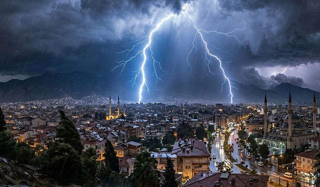 Meteorolojiden Aydın için sarı kodlu uyarı