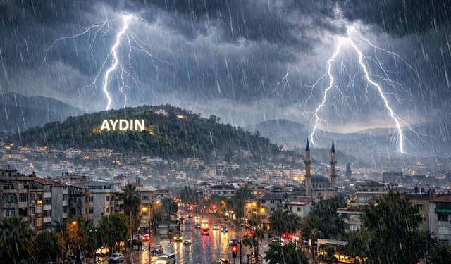 Meteorolojiden Aydın’a uyarı geldi