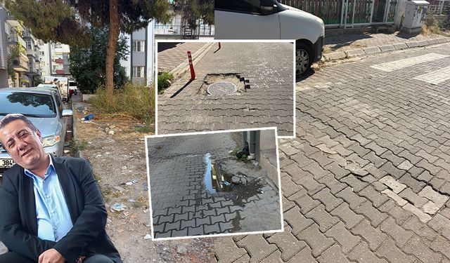 Şehir merkezinde utandıran manzara.. Efeler Belediyesi nerede?