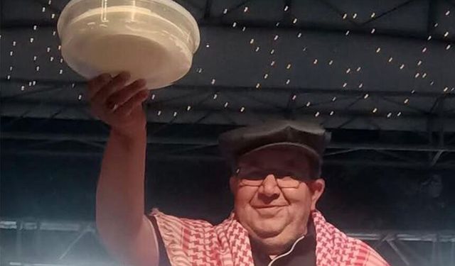 55 bin TL'ye kaymak ağası oldu