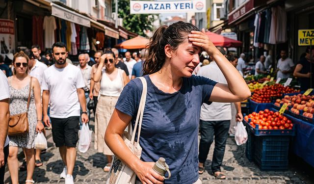 Aydın'da kavurucu sıcaklar devam ediyor..5 günlük hava durumu