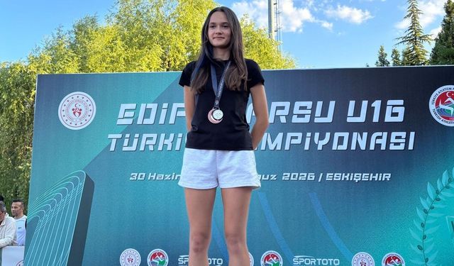 Aydınlı atlet Türkiye ikincisi oldu