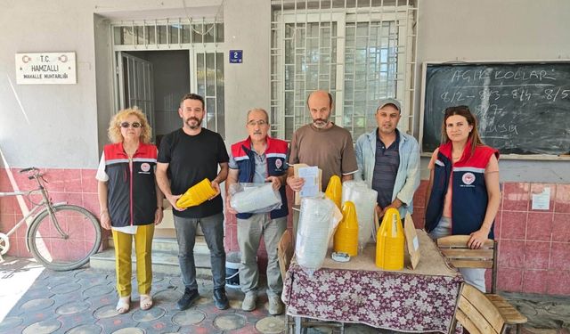 Nazilli’de tuzak dağıtıldı