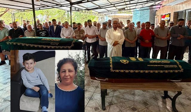 Anneanne torun son yolculuğuna uğurlandı