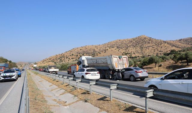 Aydın-Muğla yolu kilit