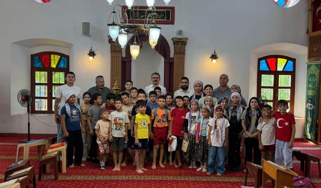 Aydın Sultanhisar’da Kaymakam’dan Kur’an kursu öğrencilerine ziyaret