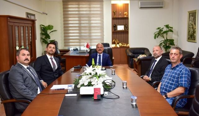 Aydın Valisi Osman Varol’dan Umurlu OSB Başkanı Ata Caner Çerçioğlu’na iade-i ziyaret