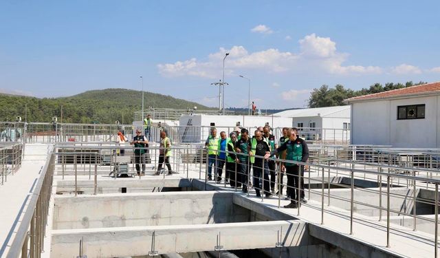 Aydın’da üç ilçenin içme suyunun karşılanacağı tesiste sona gelindi