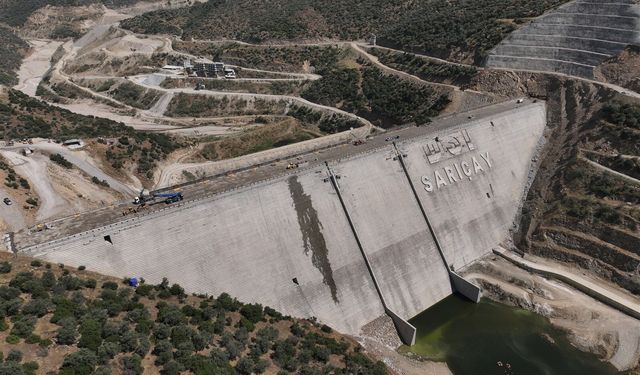 Aydınlıları sevindiren haber.. Sarıçay’da gövde dolgusunun yüzde 92’si tamamlandı
