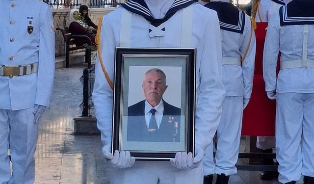 Didimli Kıbrıs Gazisi askeri törenle son yolculuğuna uğurlandı
