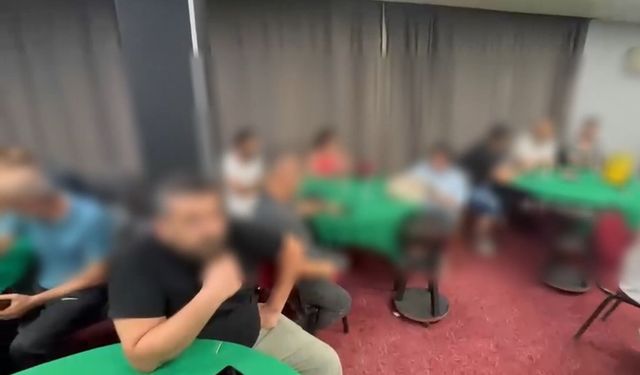 Dışardan düğün salonu olarak görünüyordu, içeride çok sayıda kişi basıldı