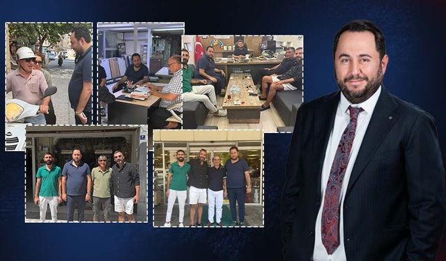 KUTO Başkan Adayı Anıl Metin Oto ziyaretlerini sürdürüyor: Esnaftan tam destek!