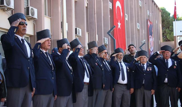 Aydın’da Gaziler Günü törenle kutlandı