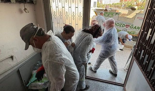 Aydın Bozdoğan’daki evden çıkanlar mide bulandırdı