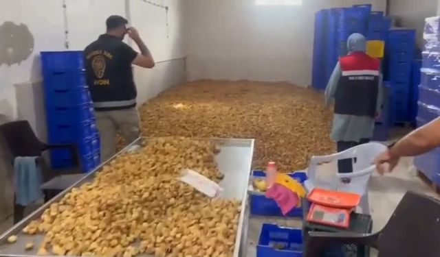 Aydın Köşk’te 20 milyon lira değerinde etiketsiz kuru incir ele geçirildi