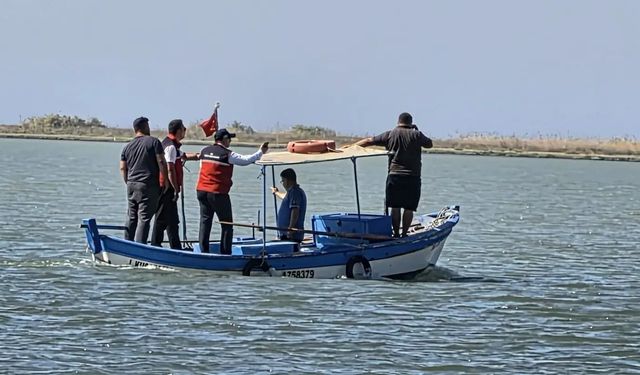 Aydın’da ekipler Karina Dalyanı’nda