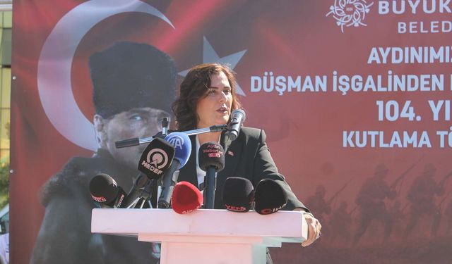Aydın'ın düşman işgalinden kurtuluşunun 104. yıldönümü kutlandı