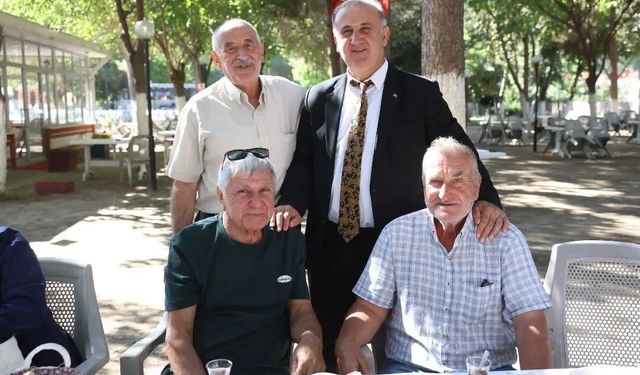 İncirliova'da gaziler ve aileleri bir araya geldi