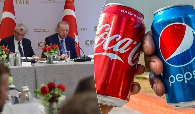 Pepsi mi Coca-Cola mı? Erdoğan'ın sorusu toplantının havasını değiştirdi