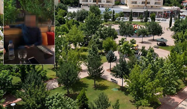 Rezaletin böylesi.. Üniversite hocası parkta utanç verici halde basıldı