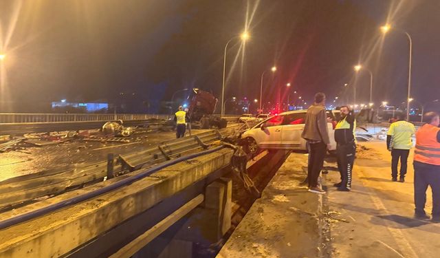 Trafik kazasında 1 kişi hayatını kaybetti, 7 kişi yaralı