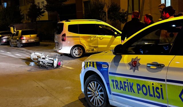 Trafik kazasında 1 yaralı