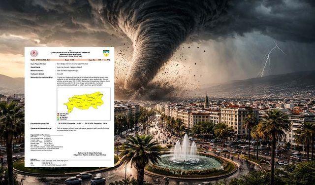 Meteoroloji’den Aydın için "sarı" alarm: Kuvvetli geliyor