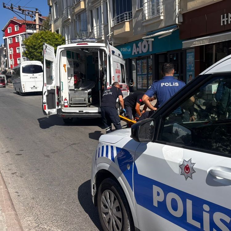 Trafik kazasında 2 yaralı