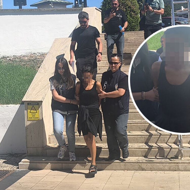 O kadın adliyeye sevk edildi